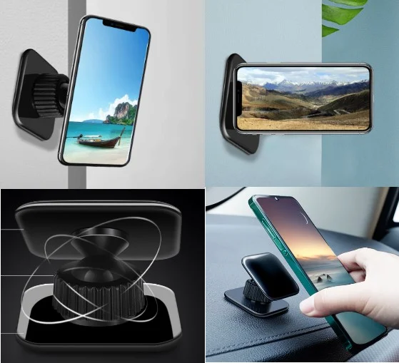 Jel Yapışkanlı Araba Telefon Tutucu görsel 4