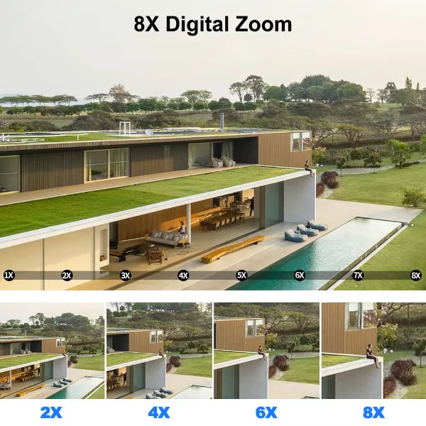 3 Lens Wi-Fi Güvenlik Kamerası görsel 4