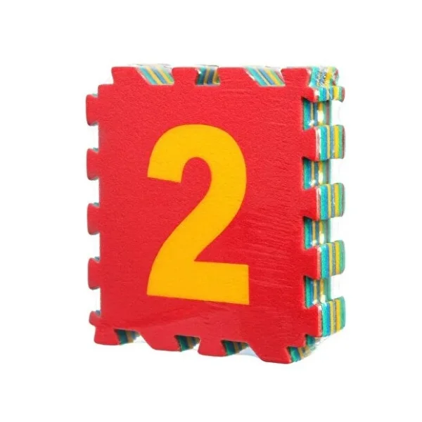9 Parça Sayılar Puzzle Yer Matı görsel 3