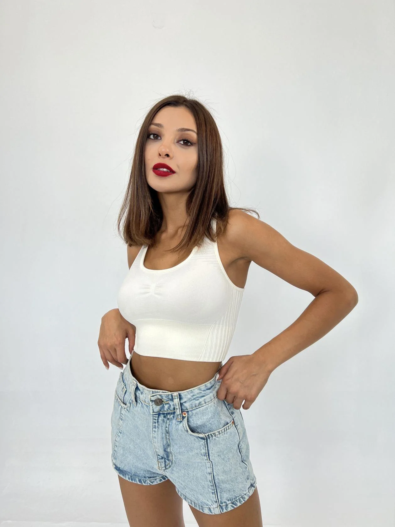 15536 TEK KAT BRA-EKRU görsel 3