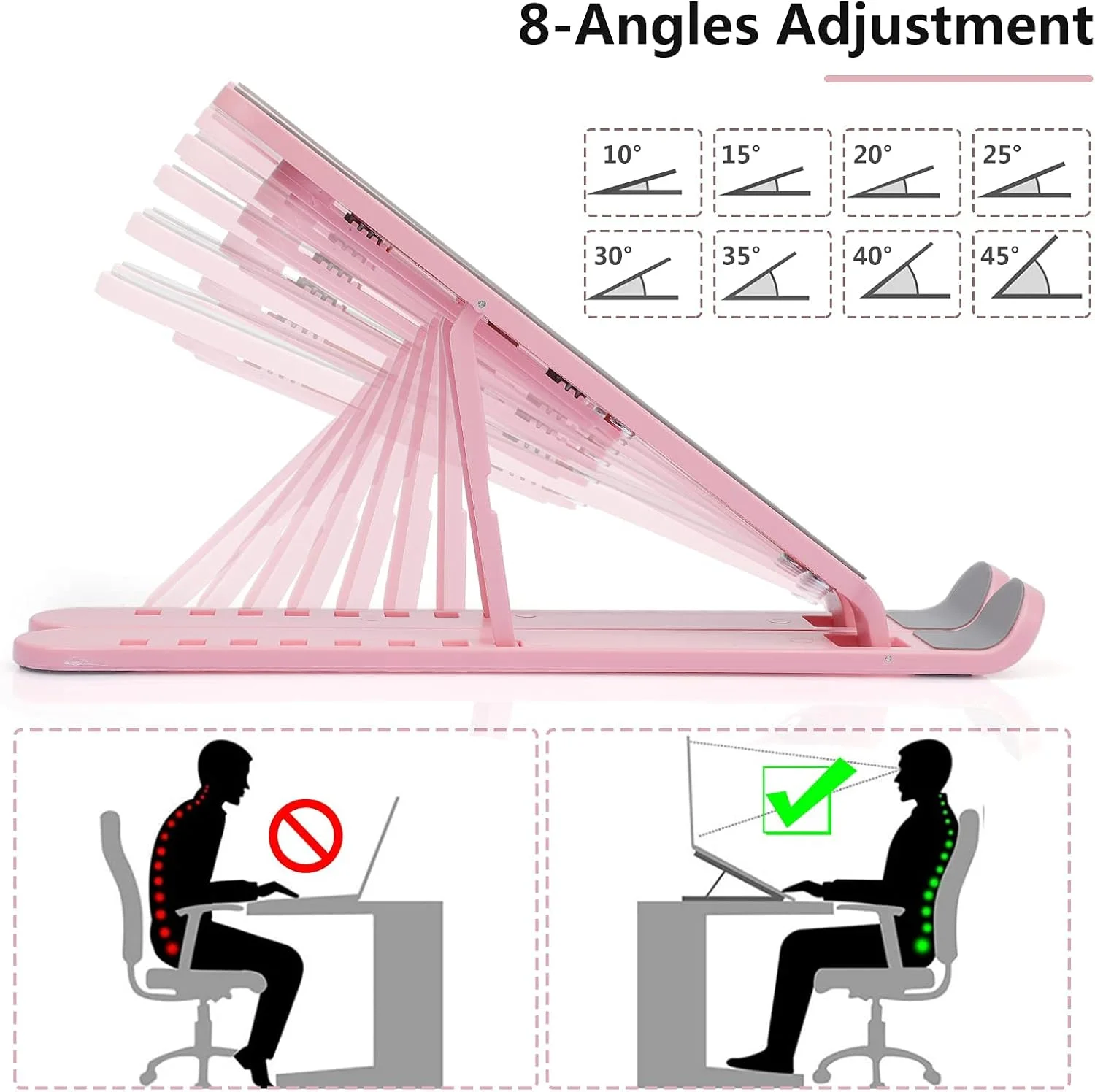 Ayarlanabilir Laptop Standı 7 Kademe görsel 3