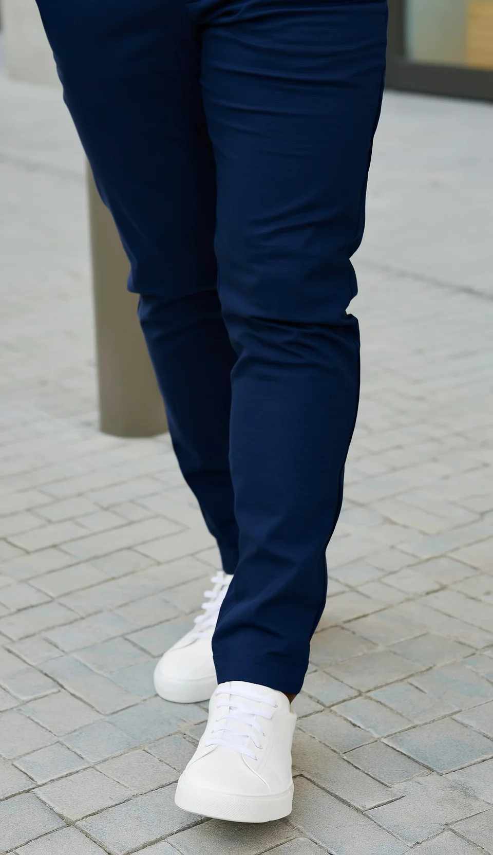 Erkek Cepli Slimfit Atlas Pantolon görsel 4