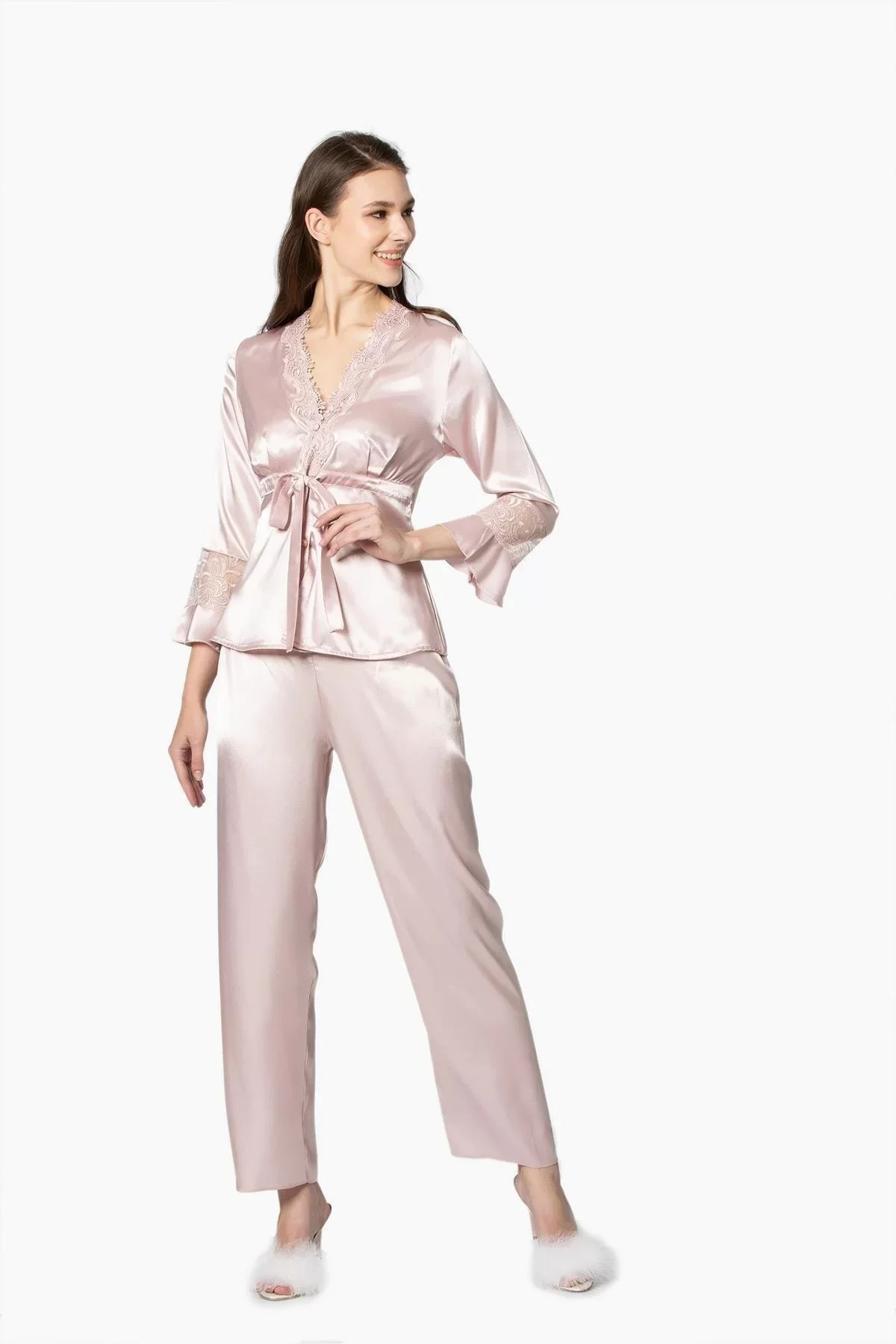 Pierre Cardin 6025 Kısa Gecelikli 6'lı Set