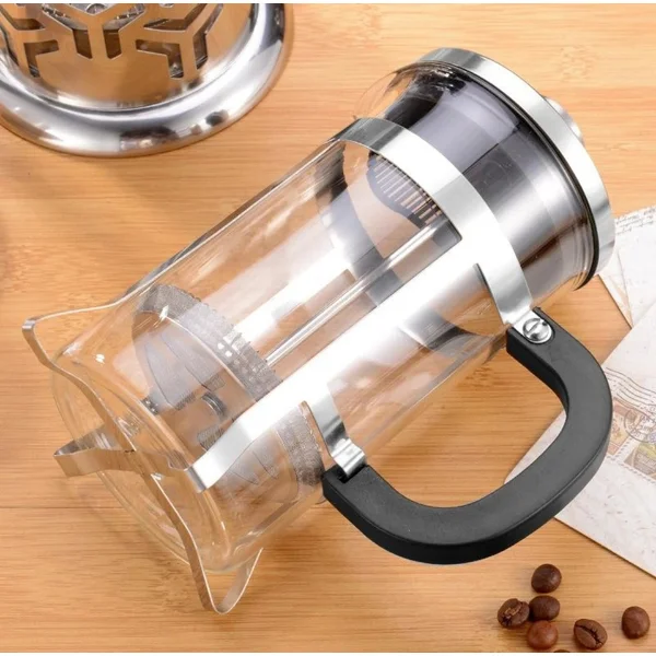 Cam French Press 350 ml görsel 5