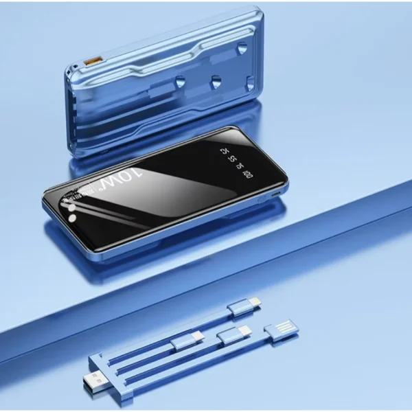 Kendinden Kablolu 10.000 mAh Powerbank görsel 3
