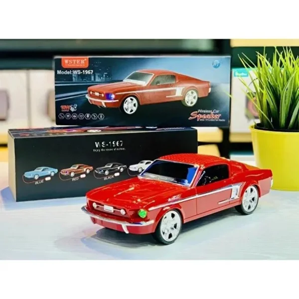 Mustang Tasarımlı Bluetooth Hoparlör görsel 4