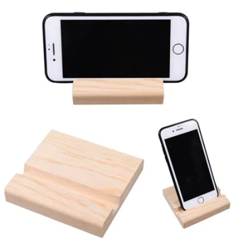 Ahşap Cep Telefonu ve Tablet Standı görsel 4