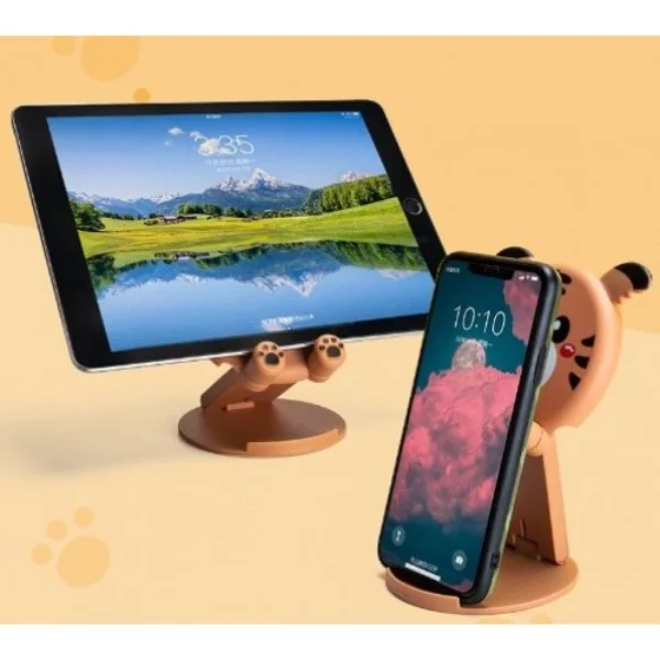 Hayvan Figürlü Masaüstü Telefon Standı 5 Model görsel 2