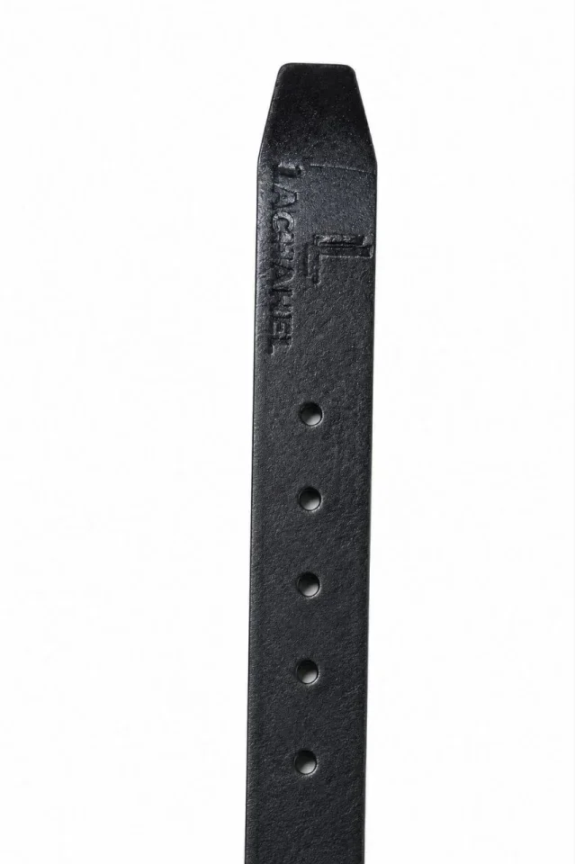 Erkek Hakiki Deri 4 Cm Klasik Kemer Metal Tokalı Günlük Ve Klasik Kullanım görsel 3